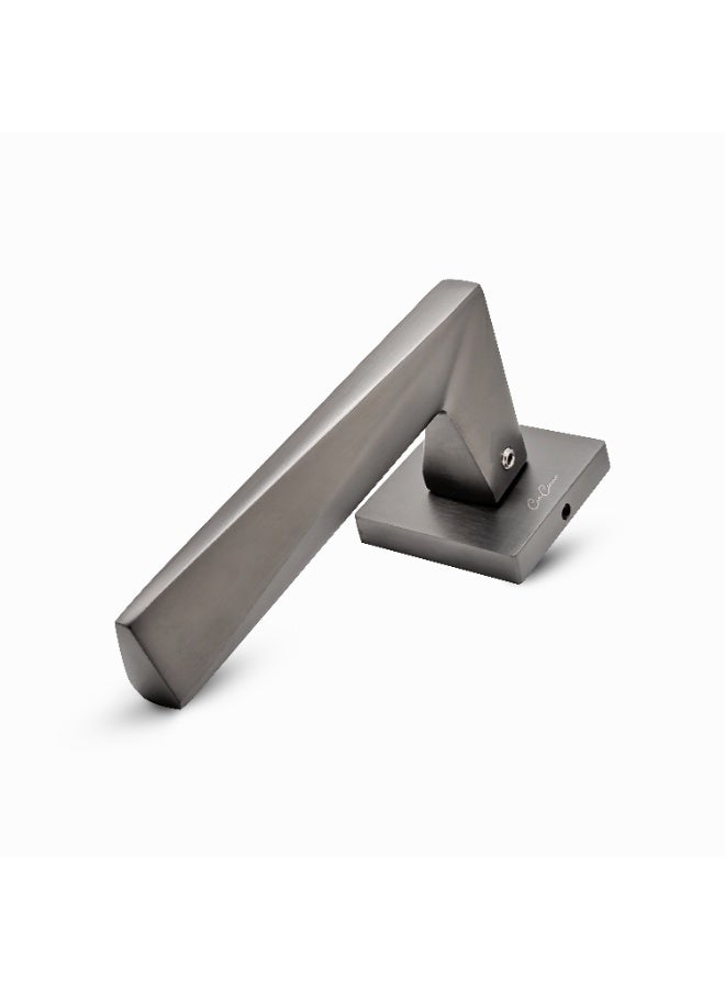 CINCINNO Orion Premium Anti-Rust Aluminium Door Handle Pair – Durable & Stylish for Home & Office, UV Protection, 2-Year Color & 5-Year Mechanical Warranty, Salt Spray Tested (Gun Metal Grey)  - Image 2