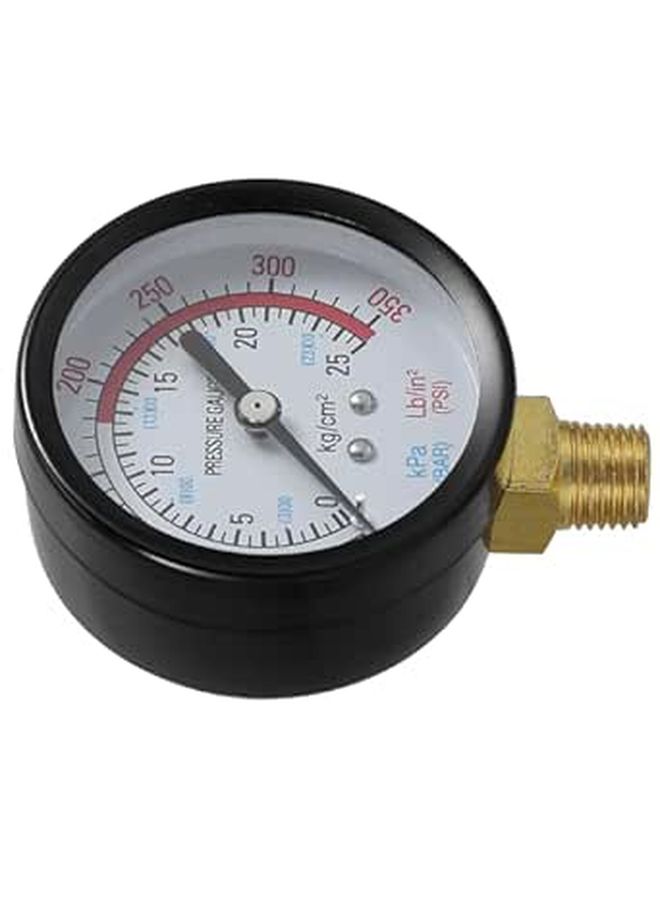 Vertical Plastic Pressure Gauge 0 25bar G1 4 Industrial Pneumatic Tool Accessories - Image 1