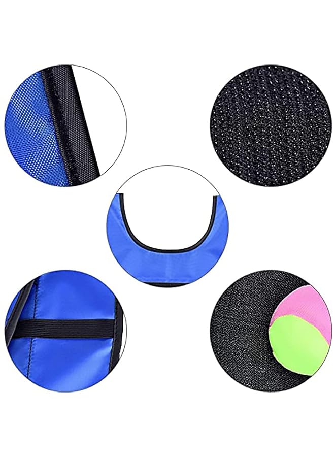 KASTWAVE Dodgeball Game Set 2 Sticky Target Vests With 10 Cotton Balls Throwing Target Game Parent Child Interaction Playground Games Toy For Indoor Outdoor - Image 2