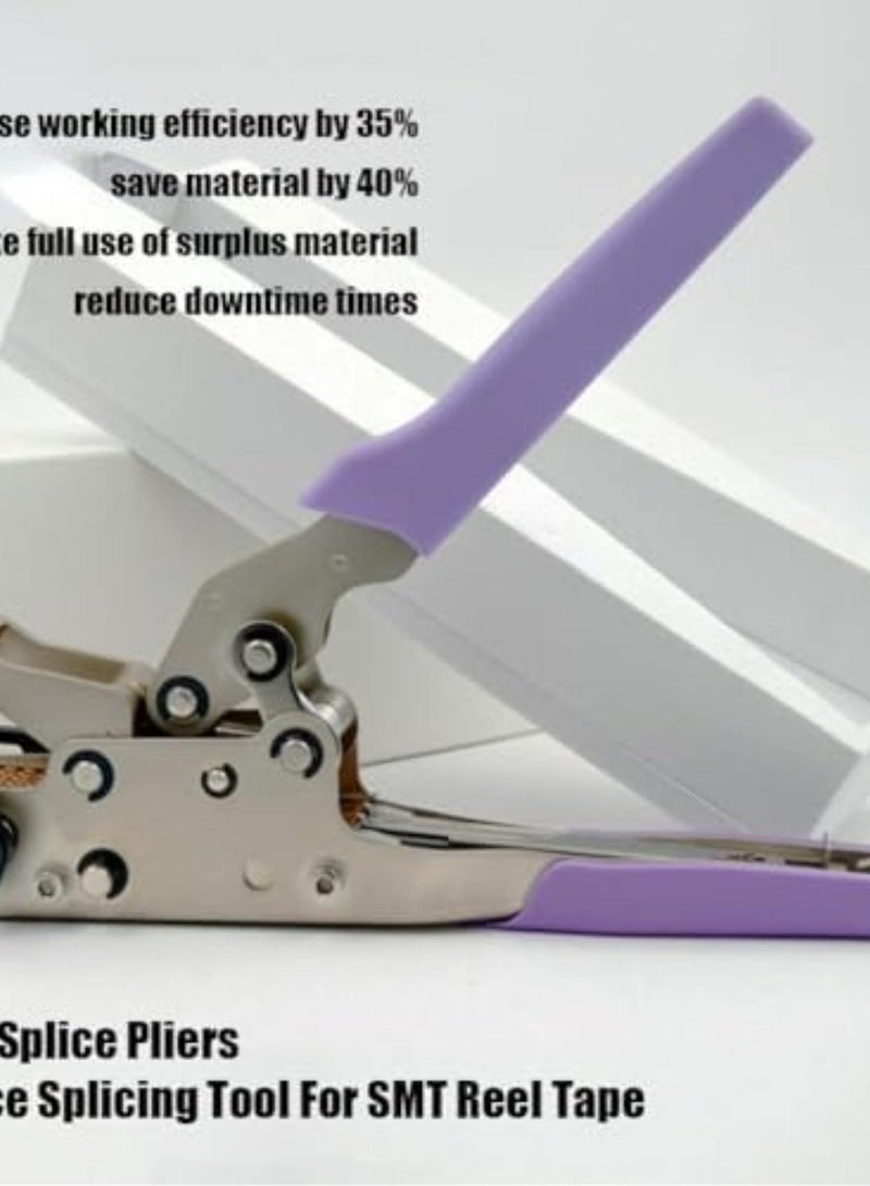 GGOOT SMT Splicing Pliers TL20, All-Purpose Splicing Tool for SMT Tape, Stainless Steel Hardware Tools, high Efficiency Manual Splicing Pliers, Anti-Static SMT Splicing Tool - Image 3