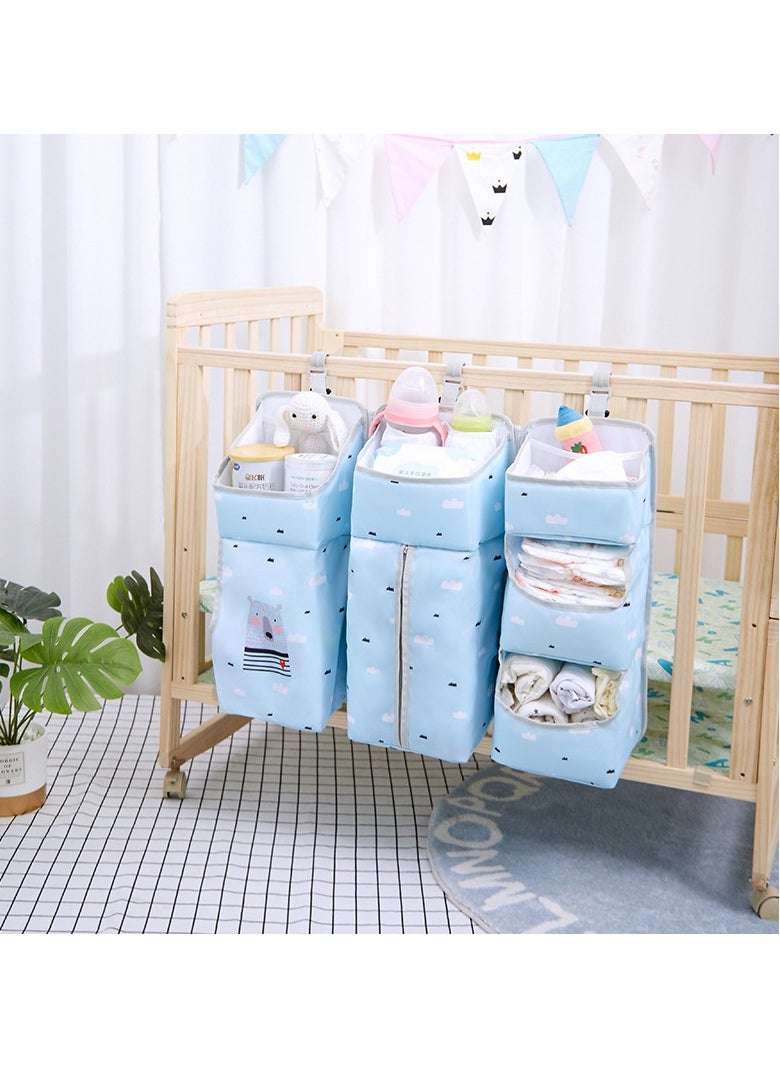 Gonice Diaper Stacker for Changing Table Nursery Organization Storage Holder for Baby Essentials Attachment Portable Combining  - Image 5