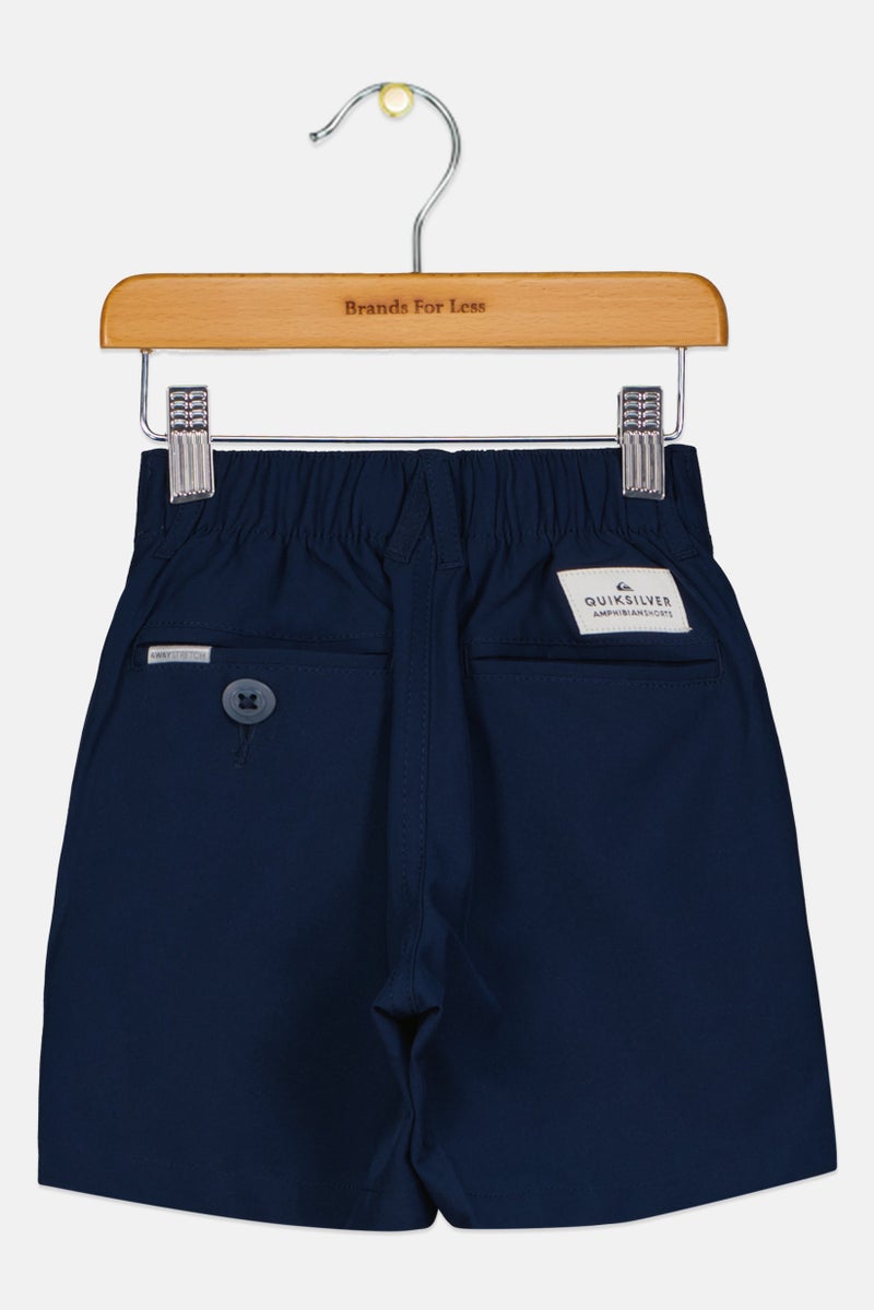 QUIKSILVER Toddlers Boy Solid Beachwear Shorts, Navy - Image 2