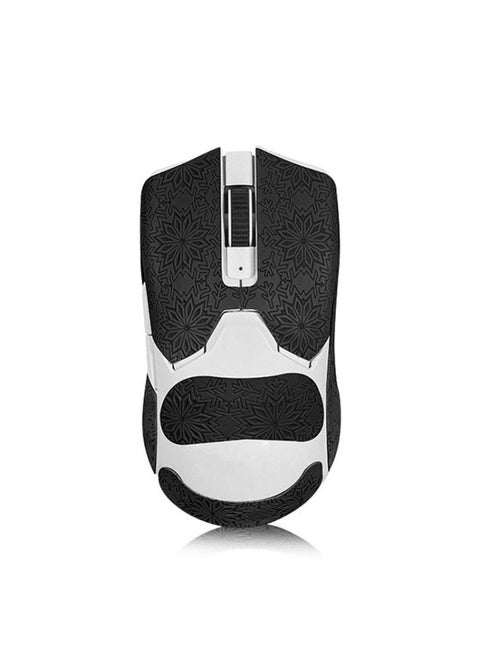 Snowflake Pattern Anti-slip Mouse Stickers For Razer Viper V2 Pro Black Full Surround