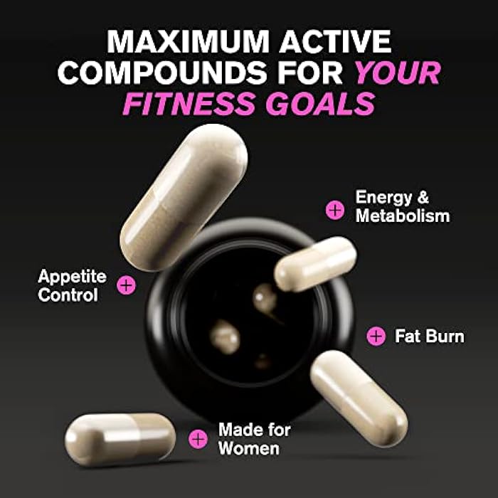 VitaRaw Weight Loss Pills for Women, Diet Pills for Women, The Best Fat Burners for Women, This Thermogenic Fat Burner is a Natural Appetite Suppressant & Metabolism Booster Supplement, Helps Reduce Belly Fat - Image 4