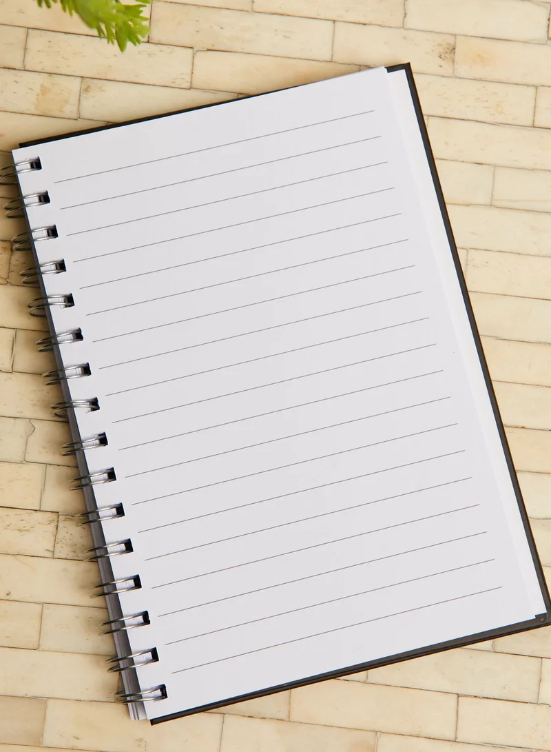 Back to school kit A5 Spiral Hardcover Notebook - Rock & Roll