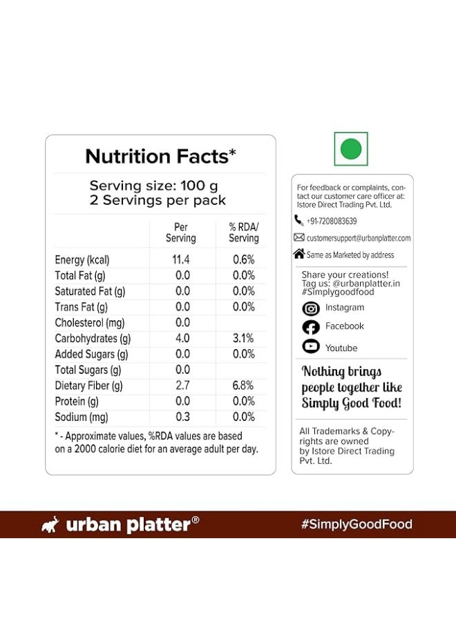 Urban Platter Shirataki Konjac Noodles, 270g, Pack of 3 (Fat-Free, Gluten-Free, Low Carb, Ready to Use) - Image 2