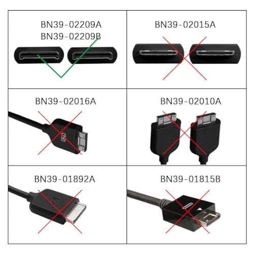 Tendodo BN39-02210A BN96-44186A BN91-17814A BN39-02210C One Connect Cable for Samsung TV SOC1000MA UN65KS9000F UN65KS9500F UN65KS9800F UN75KS9000F UN78KS9500F UN78KS9800F UN88KS9810F - Image 3
