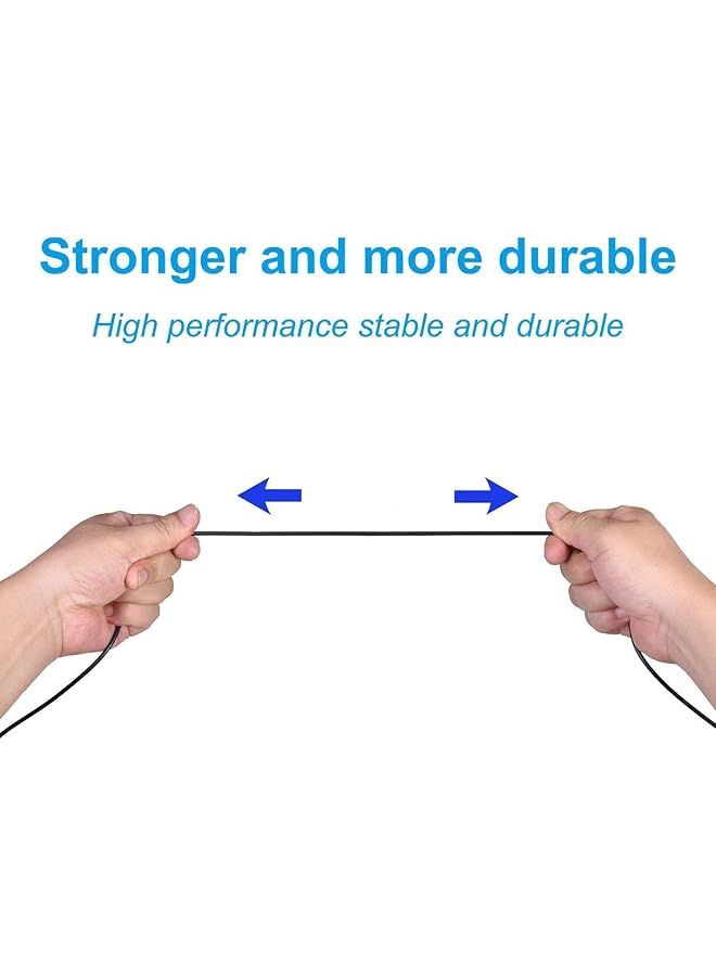 erorex Replacement Headset Cable For Astro A10 A40 2.0M A10 Volume Cable Cord Compatible With Astro A10 A40 Gaming Headsets Xbox One Ps4 Controller Headphone Audio Extension Cable 6.5 Feet Not Original - Image 4