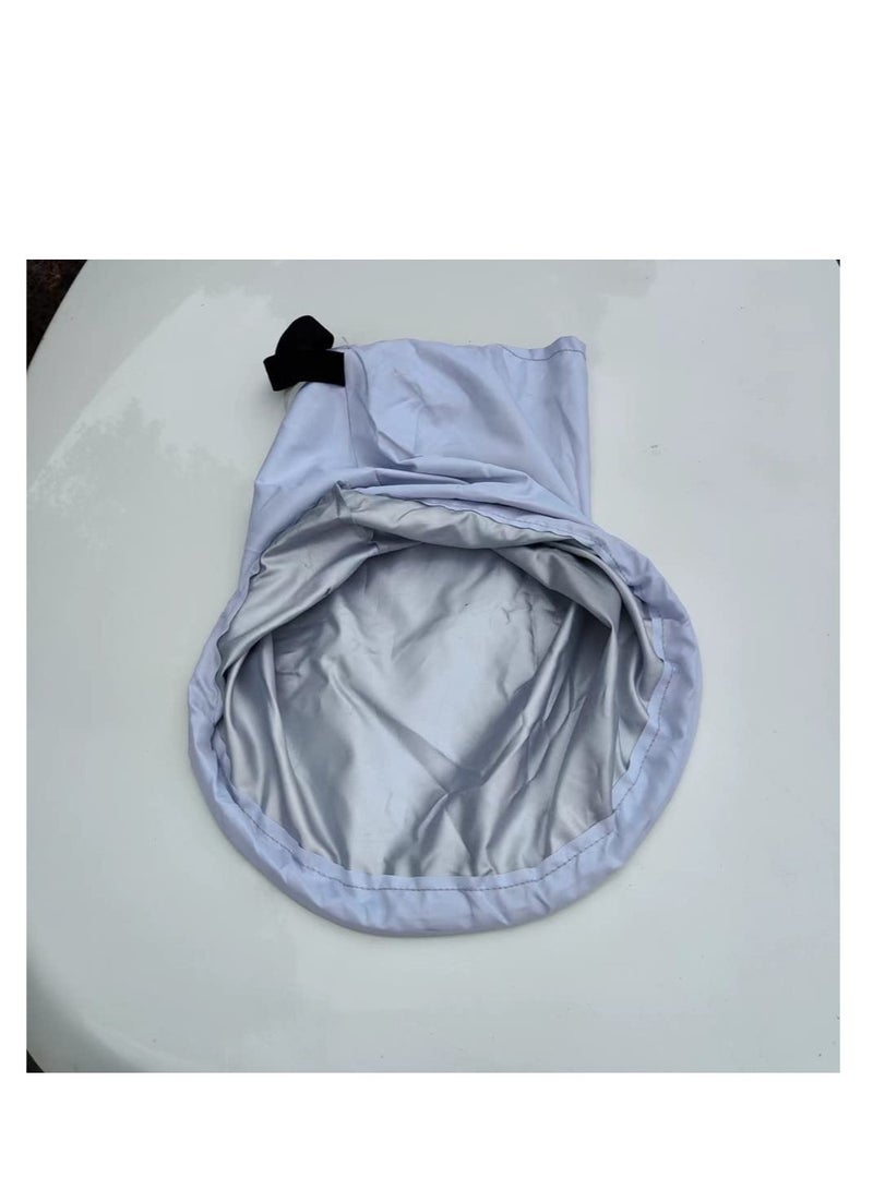 Excefore غطاء شاحن كهربائي للسيارة، حماية من المطر والشمس والأشعة فوق البنفسجية، غطاء منفذ شحن كهربائي خارجي مقاوم للماء، التصاق مغناطيسي مزدوج الجوانب، متوافق مع تسلا موديل Y/3، ومتوافق مع معظم السيارات الكهربائية - Image 3