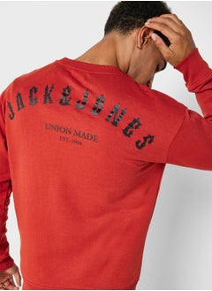 Logo Crew Neck Sweatshirt