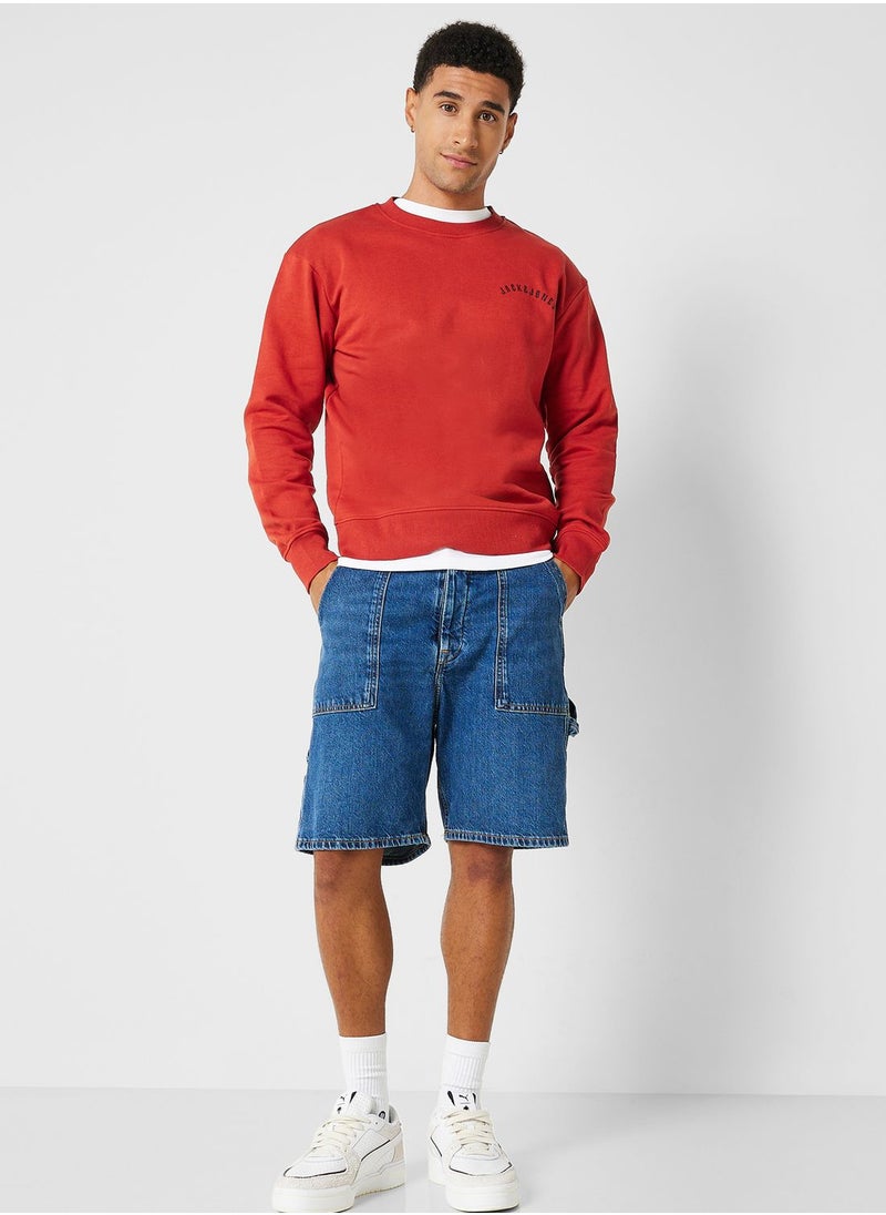 JACK & JONES - Logo Crew Neck Sweatshirt - Image 1