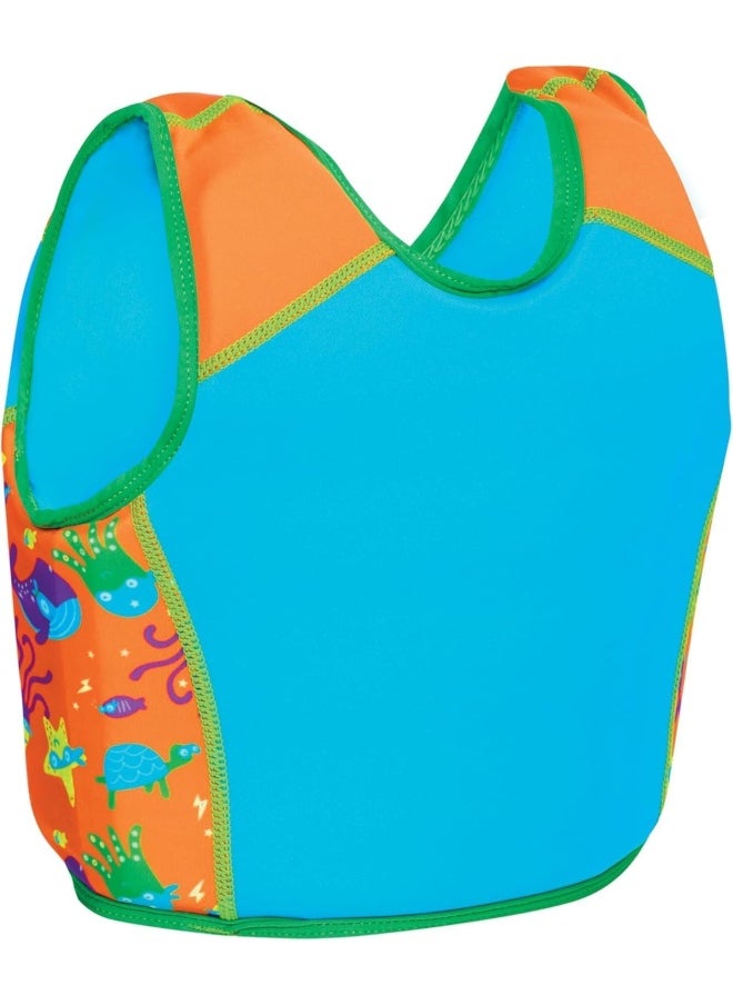 ZOGGS Zoggs Swim Sure Jacket, Blue, For ages 2-3  - Image 2