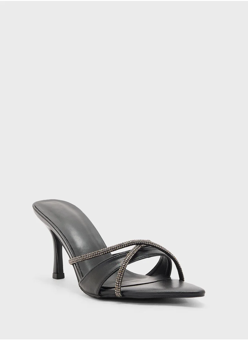 ايلا ليمتد اديشن Glitter Heeled Mule