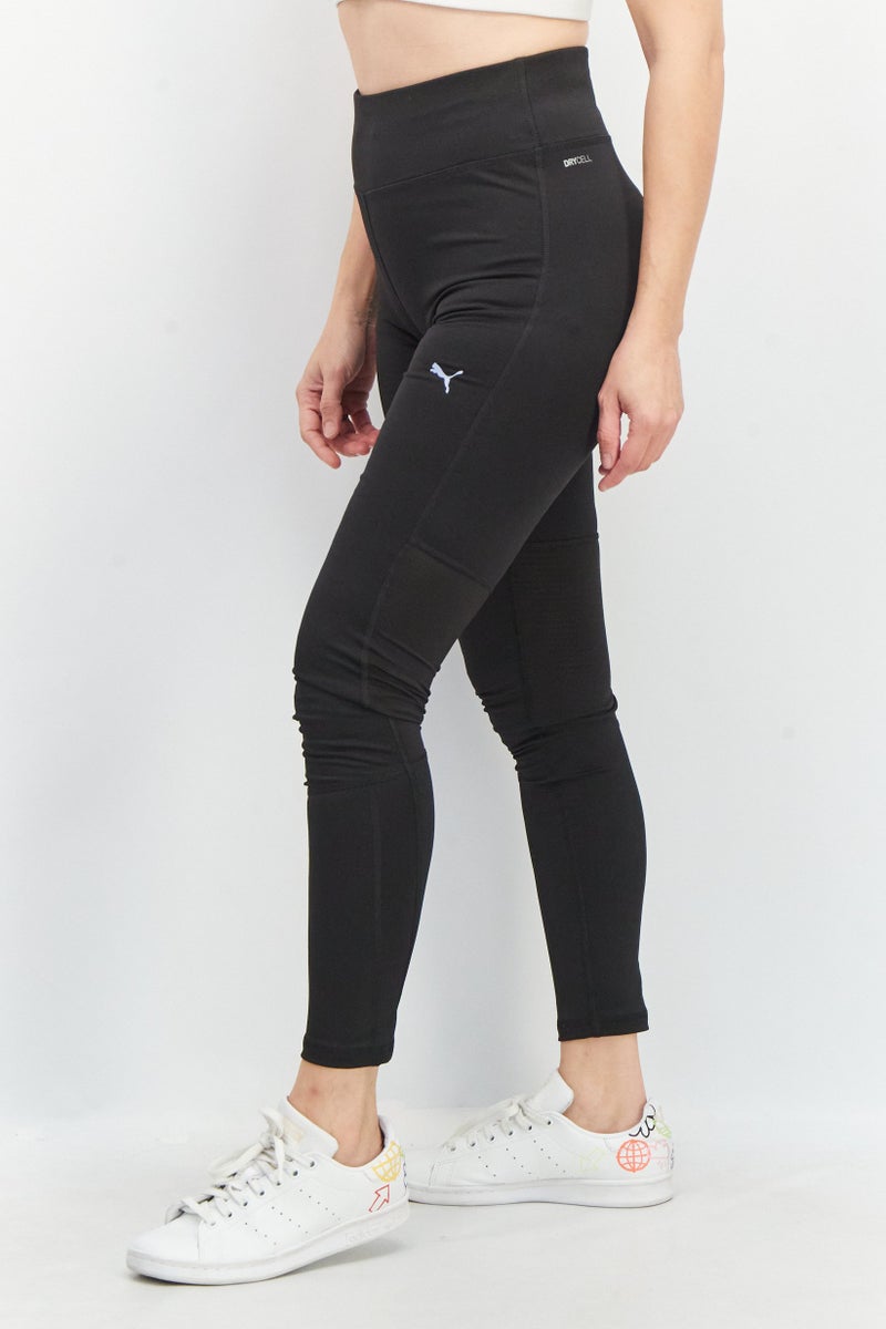 PUMA Women Sportswear Fit Full Brand Logo Leggings, Black - Image 3