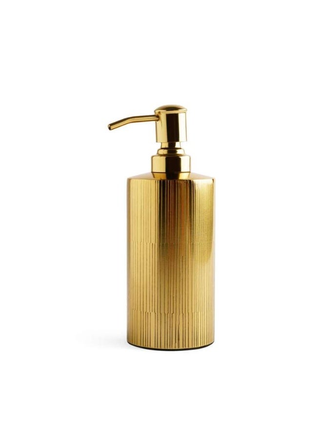 Pan Home موزع صابون معدني ميتور بقطر 6x18 سم - ذهبي - Image 4