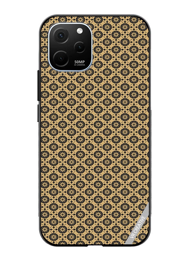 VR CREATIVE Protective Case Cover For Huawei Enjoy 50z Pattern Classical Luxury Ornament Royal Texture Design Multicolour - Image 1