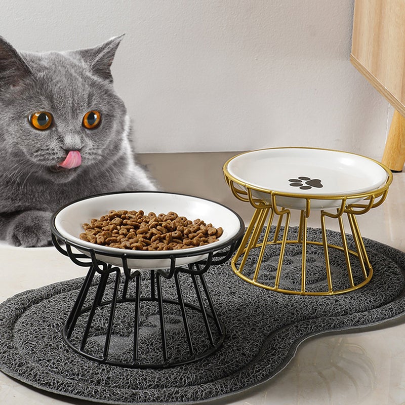 2pcs Pet Feeding Mat Dog Cat Eating Drinking Bowl Pad Non- Mat Placemat - Image 4