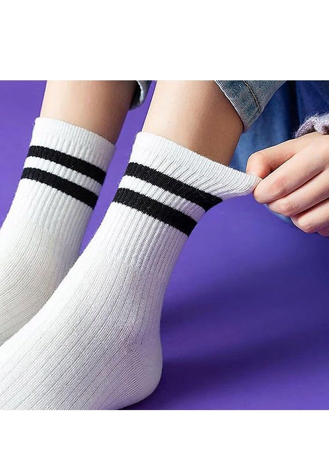 Photon 10 أزواج من الجوارب الرجالية، جوارب طاقم بتصميم عصري مع نسيج ناعم قابل للتنفس للارتداء غير الرسمي والرياضي - Image 3