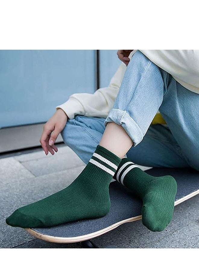 Photon 10 أزواج من الجوارب الرجالية، جوارب طاقم بتصميم عصري مع نسيج ناعم قابل للتنفس للارتداء غير الرسمي والرياضي - Image 4