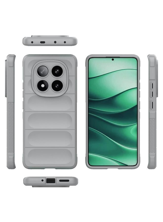 S-TOP Case For Redmi Note 14 Pro 5G Magic Shield TPU + Flannel Phone Case - Image 3