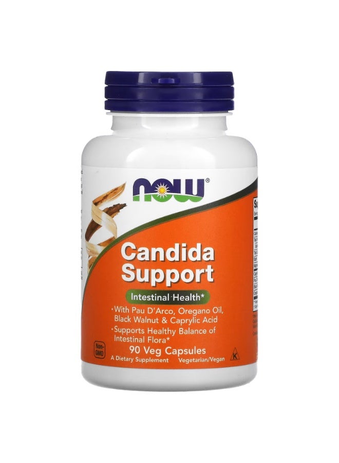 now Candida Support, 90 Veg Capsules - Image 1