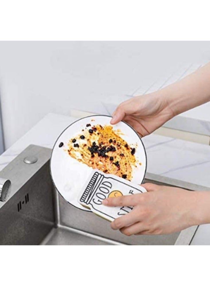 4-piece dishcloth set in different shapes - Image 4