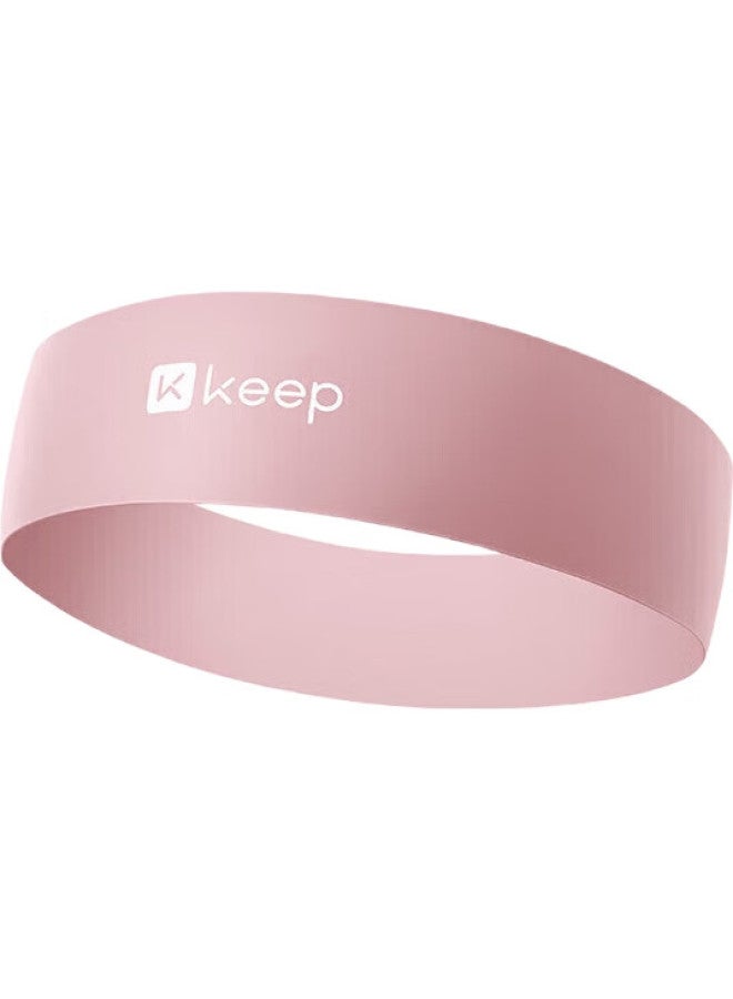 Keep Latex Fitness Resistance Band For Yoga, Dance, Stretching, Training, Squats, Body Shaping, And Leg Toning - Pink/10 Lbs - Image 2