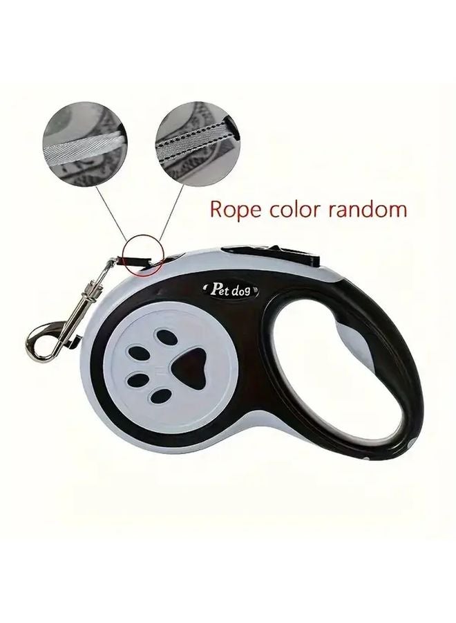 رماش сера 19685 إنش حبل كلب قابل للسحب تحكم بنقرة واحدة للحيوانات الأليفة الصغيرة والمتوسطة - Image 5