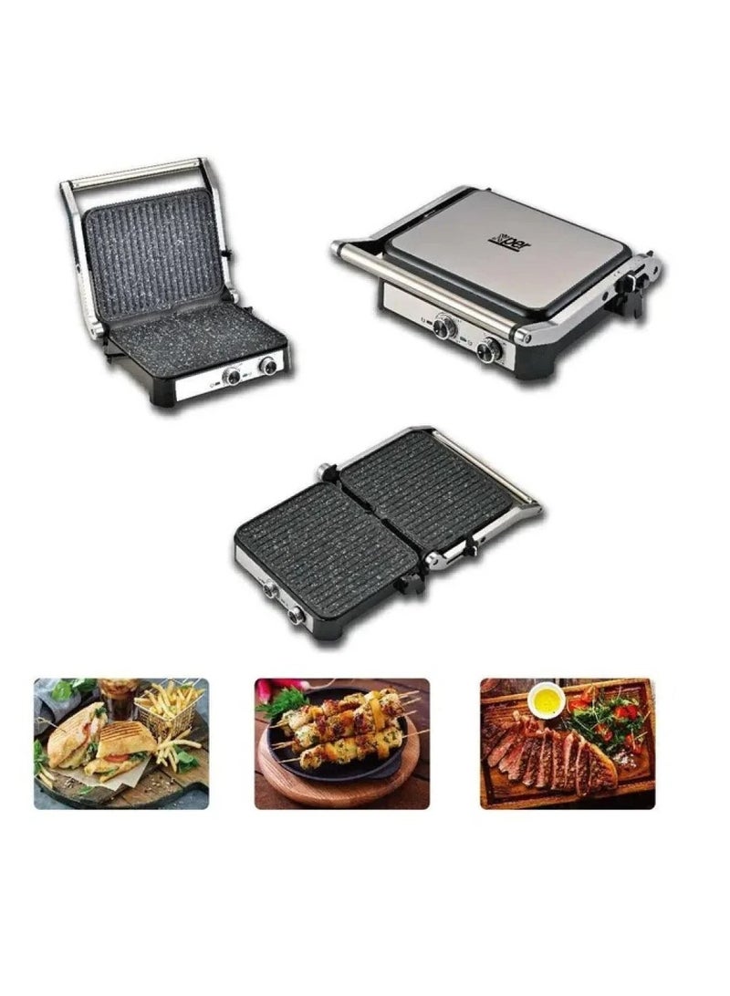 إكسبير شواية صحية 2000 وات جرانيت للتحكم بدرجة الحرارة XPGR-950M - Image 4