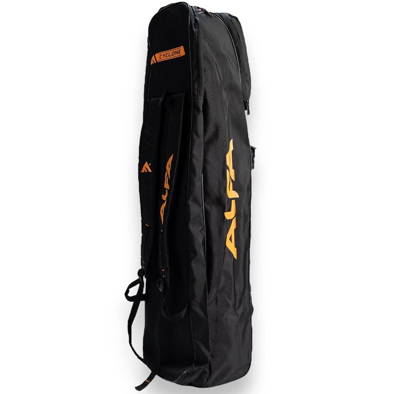 ALFA Cyclone Hockey Stick Cum KIT Bag (Black-Mango) - Image 5