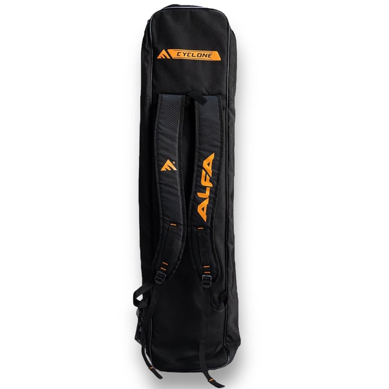 ALFA Cyclone Hockey Stick Cum KIT Bag (Black-Mango) - Image 3