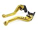 RIDE IT FOREVER Ride IT Forver Adjustable Short Brake and Clutch Levers for GROM 2014 2015 2016 2017 2018 2019 2020 2021 2022 2023Monkey 125 20192020Gold - Image 2