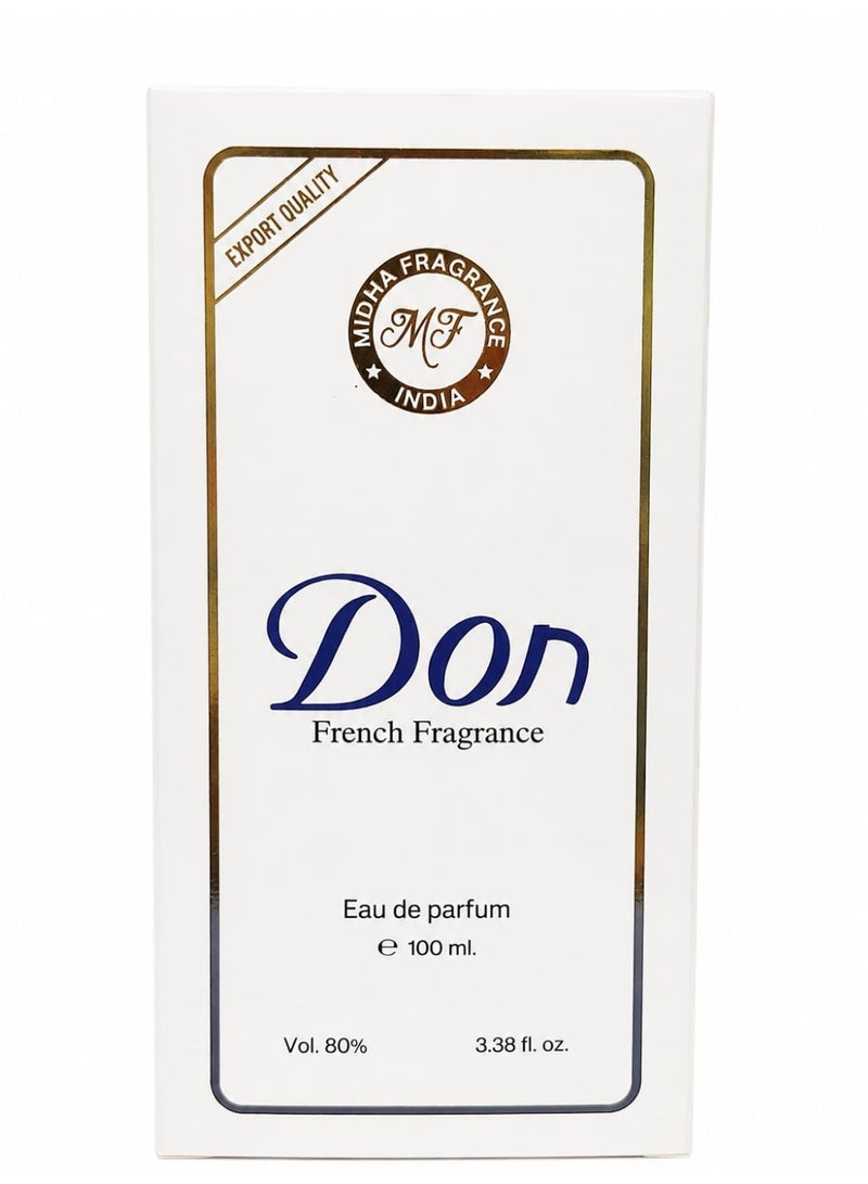 Don French Fragrance Eau De Parfum, 100ml - Image 1