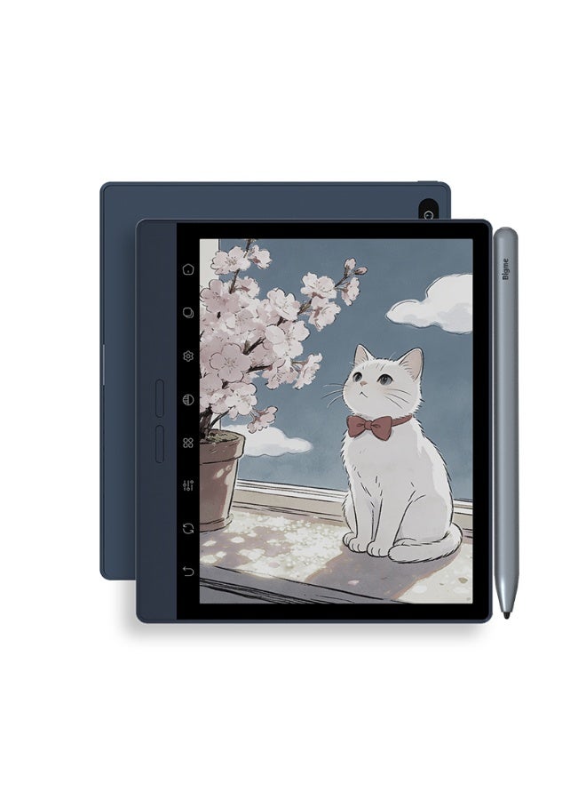 Bigme 7inch B7 PRO Blue ebook reader 8+256GB storage with Android 14 and 4G calling including case and stylus - Image 1