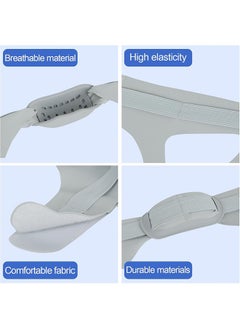 Ocean Upgraded Anti Snoring Devices, Anti Snoring Chin Strap, Adjustable Chin Strap, Correction of Open Mouth Respiratory Resistance to Snoring Strap for Men and Women, Chin Straps Sleep Aids  - Image 4