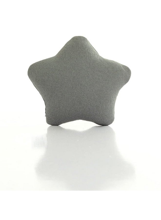 Pluchi Cute Star - Nimbus Cloud Color 100% Cotton Knitted Stuffed Soft Toys for Babies/Kids, 15 Cm x 15 Cm x 2 Cm - Image 2