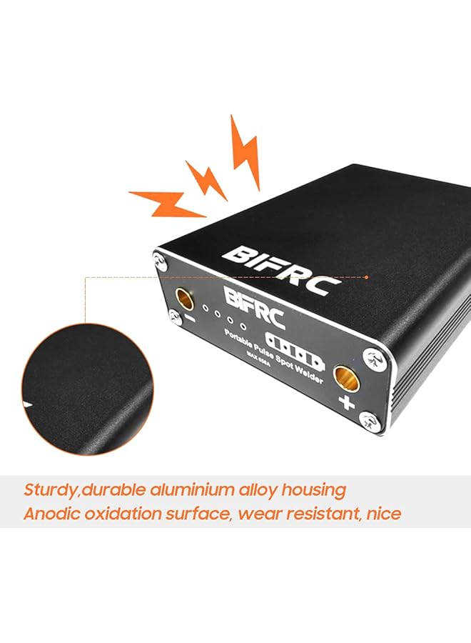 erorex Mini Spot Welding Machine Portable Diy Spot Welder 9 Gears Adjustable Rechargeable Handheld Spot Welding Machine With Welding Pen Nickel Plate Charging Cable - Image 4