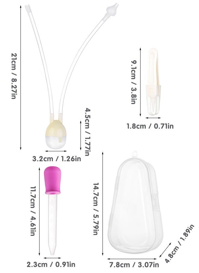 Baby Nasal Aspirator, Nose Aspirator for Toddlers, Infant Nose Cleaner
