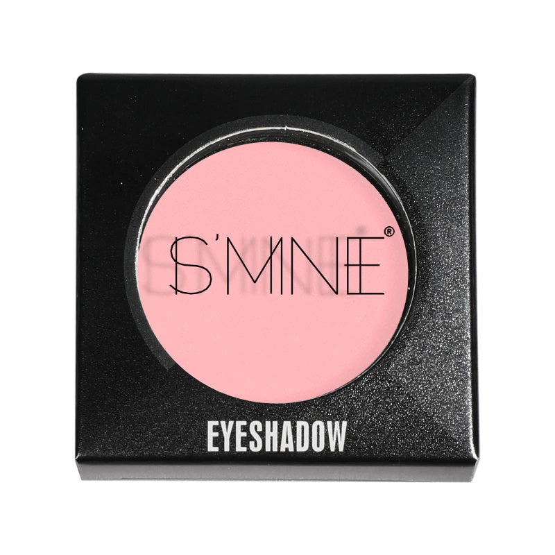 IS'MINE ISMINE Single Eyeshadow Powder Palette, Matte Light Pink, High Pigment, Longwear Single Eye Makeup for Day & Night - Image 2