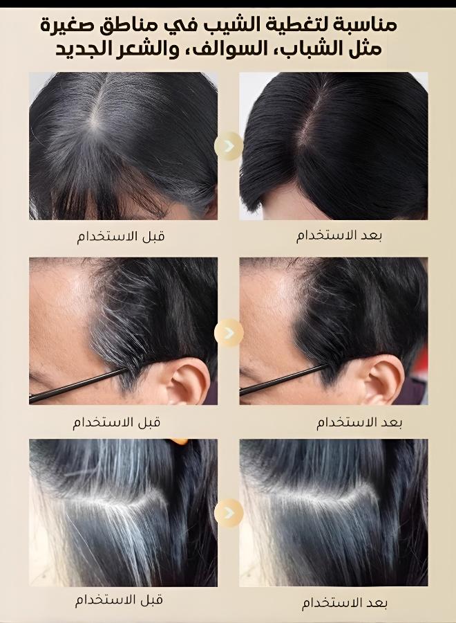 Natural Grey Hair Concealer with Integrated Comb Applicator - Image 5
