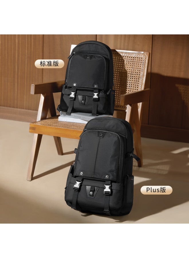 Oiwas Arc De Triomphe Series Large Capacity 15.6-inch Laptop Backpack Uni Business Casual Commuter Bag