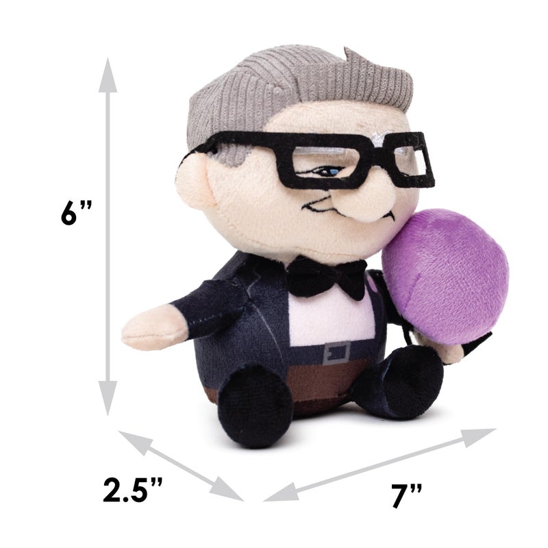 Buckle Down Buckle-Down Disney Dog Toy, Up Carl with Balloon Sitting Pose Pet Toy, Plush - Image 5