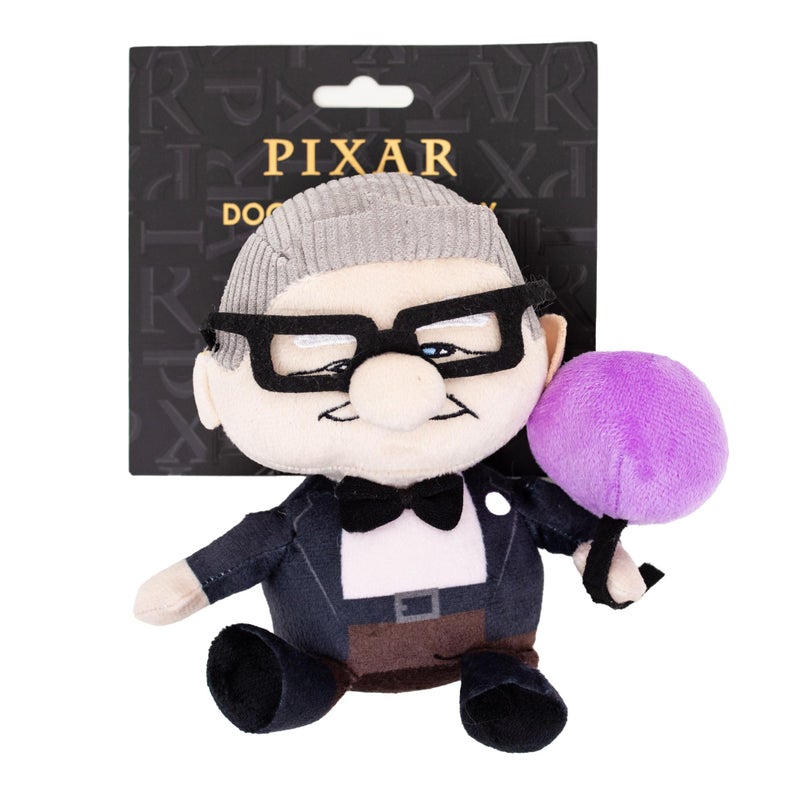Buckle Down Buckle-Down Disney Dog Toy, Up Carl with Balloon Sitting Pose Pet Toy, Plush - Image 4
