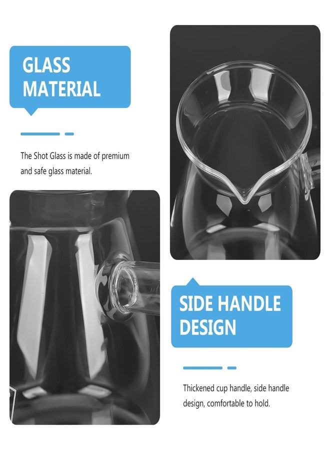 Hemoton إبريق قهوة تركي من زجاج البورسليكات سعة 14.25 أونصة من هيموتون، صانع شاي على الموقد مع مقبض، سخان حليب، إبريق ذوبان الشوكولاتة الساخنة أو الزبدة للاستخدام المنزلي - Image 4