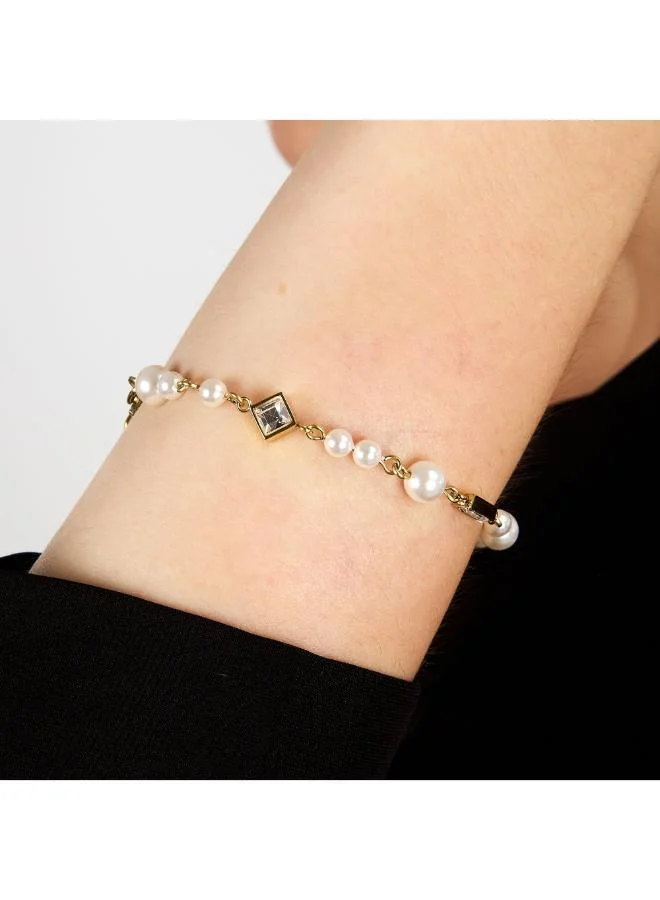 Karl Lagerfeld  Klayr19 Pearl Bracelet  | Best Price UAE
