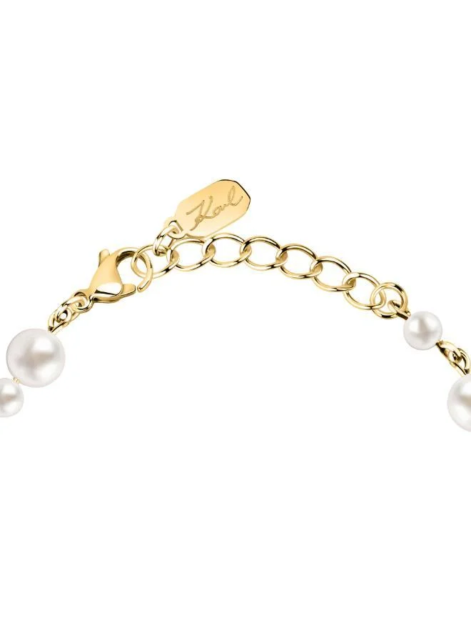 Karl Lagerfeld  Klayr19 Pearl Bracelet  | Best Price UAE