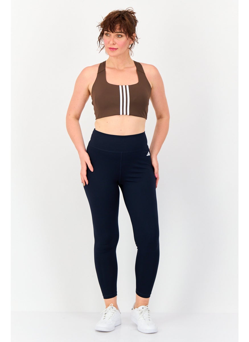 Adidas Women Sportswear Fit Training Leggings, Navy  - Image 2