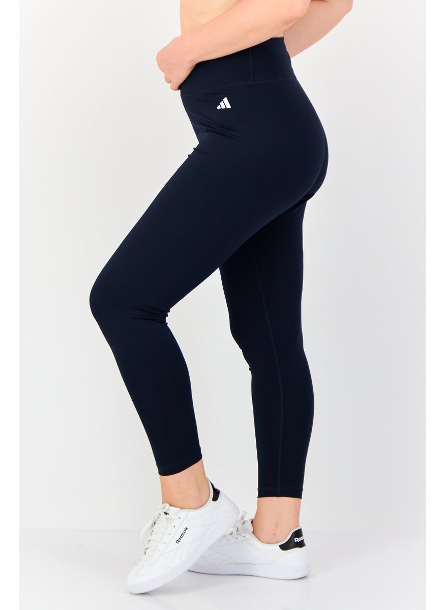 Adidas Women Sportswear Fit Training Leggings, Navy  - Image 3