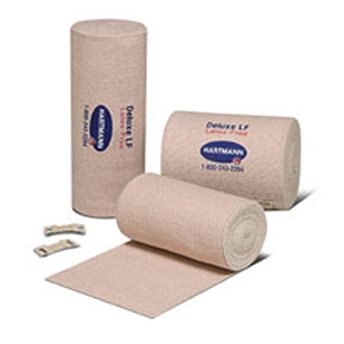 Hartmann Deluxe LF Elastic Bandage  4 x 11 Yd 6 Rolls