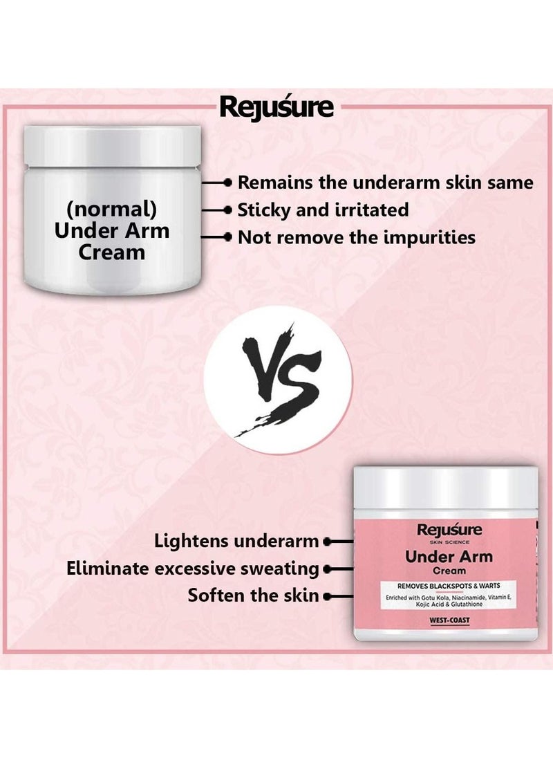 Rejusure Rejusure Under Arm Cream  Removes Black Spots 50 gm  - Image 3